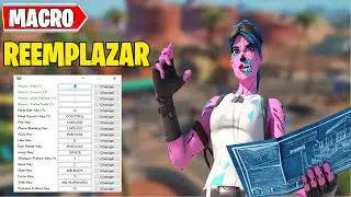 Como USAR MACROS en FORTNITE *REMPLAZAR,EDITAR y AGACHARSE* para CUALQUIER TECLADO/MOUSE [Tutorial]✅