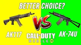 AK117 VS AK-74u| CALL OF DUTY: MOBILE