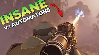Helldivers 2 - The Laser Cannon SHREDS Automatons (Helldive Difficulty, Solo)