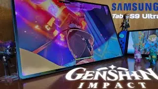 Samsung Tab S9 Ultra Genshin Impact Test - [Indonesia]