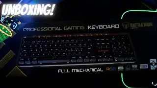 Battletron full Mechanical RGB Gaming Keyboard | UNBOXING!