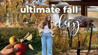 the ULTIMATE fall vlog  🍂 apple picking, fall leaves, cozy coffee shops, corn maze