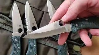 Spyderco Endura 4 zdp-189. Какую Спайдерко Эндура я ношу ? Всегда ли Endura была горбоносая? 😊