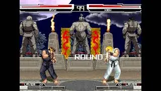 MUGEN - SF2 RYU VS SF2 KEN