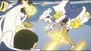 Luffy GEAR 5 VS. Kizaru「AMV」Clash Of Titans