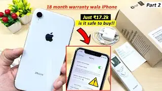 ControlZ Renewed iPhone XR review after 1 week - Gaming , Camera & Battery drain Test | Part 2