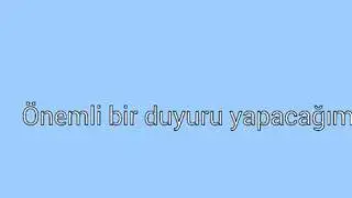 KANALIMIN ADINI DEĞİŞTİRİYORUM! Önemli Duyuru