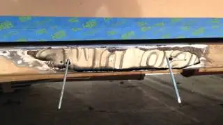 1999 Jeep Cherokee XJ Rusted Rocker Panel Repair