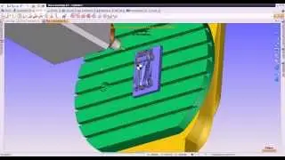 TopSolid V7 5 Axis Sweping (simultane )