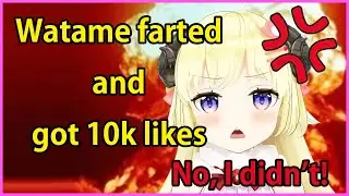 Tsunomaki Watame farted and got 10K likes