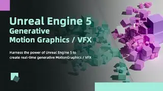 【Tutorial Trailer】Unreal Engine 5 | Generative Motion Graphics / VFX