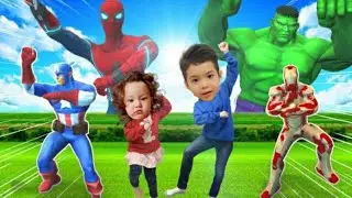🟣🔵🟢ТАНЕЦ СУПЕРГЕРОЯ СИРЕНОГОЛОВЫЙ СУПЕРМЕН ЧЕЛОВЕК ПАУК ХАЛК Superhero  Superman Hulk Spiderman 🟡🟠🔴