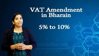Bahrain VAT amendment