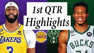 Milwaukee Bucks vs. Los Angeles Lakers Full Highlights 1st QTR | Oct 15 | 2023 NBA Preseason