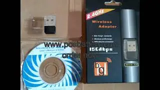 802.11b/G/N Usb 2.0 Wireless- Wi-fi Receiver 2.4ghz