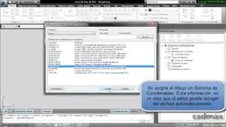 Metadatos en Autocad Map