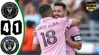 Inter Miami vs Philadelphia Match Highlight 4-1 & Goals 2023 HD #intermiami #messi #mls #messifans