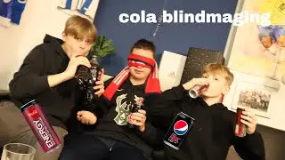 blindsmagning med kun cola - med oli og victor