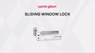 Samu Giken Window Safety Lock, Model: SL-WL3301 (Grey & White Color)