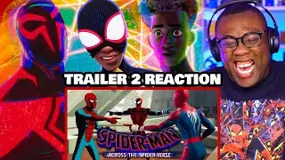 SPIDER-MAN Across the SPIDER-VERSE Trailer 2 REACTION and NO WAY HOME Reference? | Miles Morales
