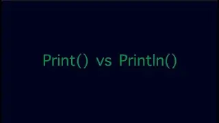 Java Print vs Println functions (The simple difference that could boost your UIL score)