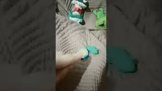 Игрушки из Глины у меня получилось Фрогги, Плюш Фрогги, Крокко