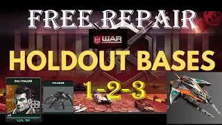 War Commander : HOLDOUT BASE 1-2-3 [ PURGATOR] FREE REPAIR