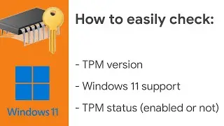 How to check TPM version & status for Windows 11 support - 4 Ways!