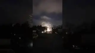 Пожар в павильоне с фейерверками