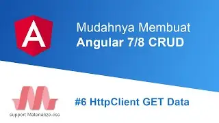 Angular CRUD #6 HttpClient GET Data