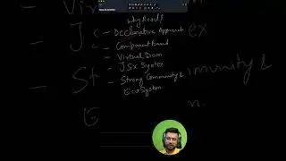 Why react js? #reactjs #whyractjs #frontenddevelopment #webdevelopment #programming