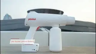 Jereh - Pistola de Desinfeccion con Tecnologia Electrostatica y UVC