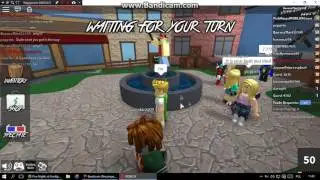 Playing Murder mystery in Roblox (Part 7) and level up 50 lvl :D