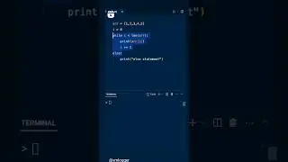 Did you know Else can be used without If condition in #python #pythonprogramming #coding