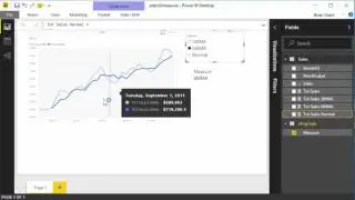 Turn measures on and off in a chart with DAX