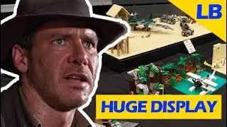CHECK OUT THIS AMAZING LEGO INDIANA JONES DISPLAY