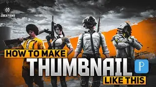 How to Make PUBG Thumbnail in Pixel Lab || Vansh XD