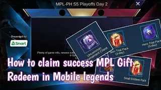 How to redeem Success new Redeem Code in Mobile legends | Fix undefined Redeem Code