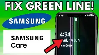 How To Fix Samsung Phone Screen Green Line Issue | Solve Samsung Green Line After Update