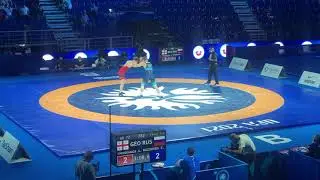 Греко-Римская борьба.Чемпионат Мира 2021.Финал 72кг.Евгений Байдусов(Рос..)-Георгий Чхиквадзе(Груз.)