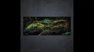 Galaxy of Emotions #01 - Unique colour changing painting on canvas