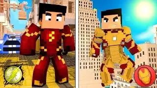 Minecraft: QUAL HERÓI ESCOLHER??! - BISNAGAS Ep. 02 ‹ YANN ›