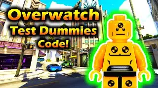 Overwatch No Cooldown Practice with Test Dummy Workshop Code!
