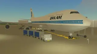 TRIPREPORT | New York - Rio de Janeiro, Pan Am 747 | Real sounds (Roblox PTFS)