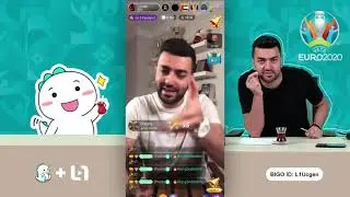 L1 Üçgen İle Bigo Live'da EURO 2020 Sohbeti