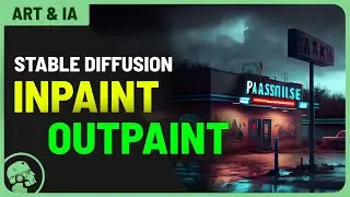 Stable Diffusion: composez avec Inpaint et Outpaint ! (Art & IA #19)