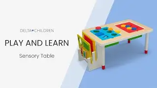Play and Learn Sensory Table for Kids (by Delta Children)