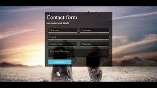 Bootstrap Code For Contact Form - How To Make Bootstrap Code For Contact Form With Source Code