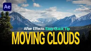 Moving cloud in after effects : Easy and quick tip