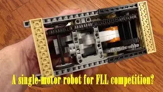 FLL City Shaper: The Single-Motor Challenge!